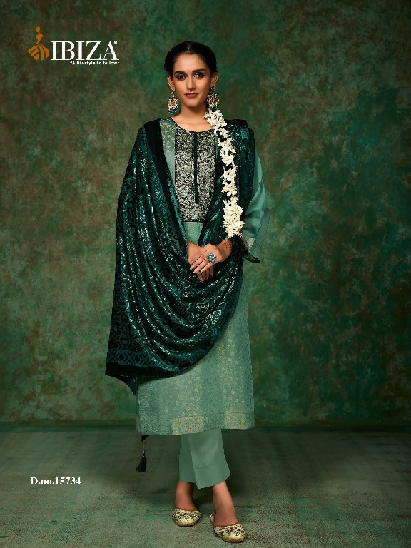 Ibiza Pinara Wholesale Pure Morrocco Silk Velvet Winter Party Wear Salwar Suits