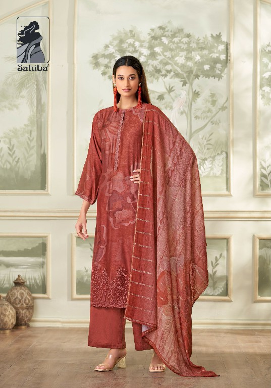 Sahiba Naila Wholesale Unique Muslin Silk Salwar Kameez