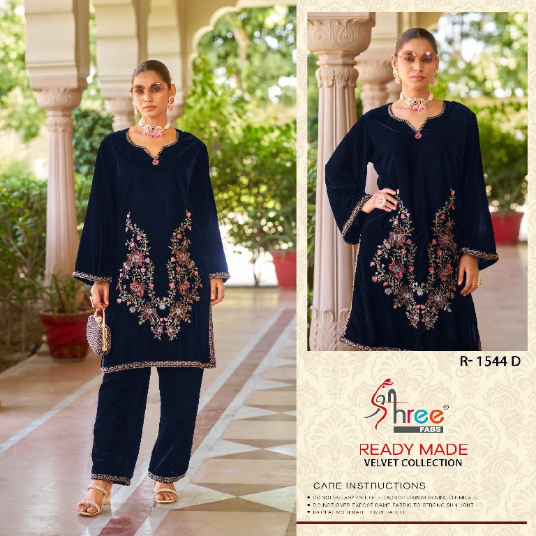 Shree Fabs R-1544 Wholesale Velvet Code Set Collection