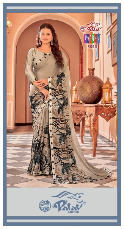 Palav Paarna Vol-70 Wholesale Kreeva Georgette Fabrics Sarees