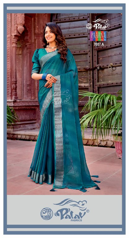 Palav Paarna Vol-70 Wholesale Kreeva Georgette Fabrics Sarees