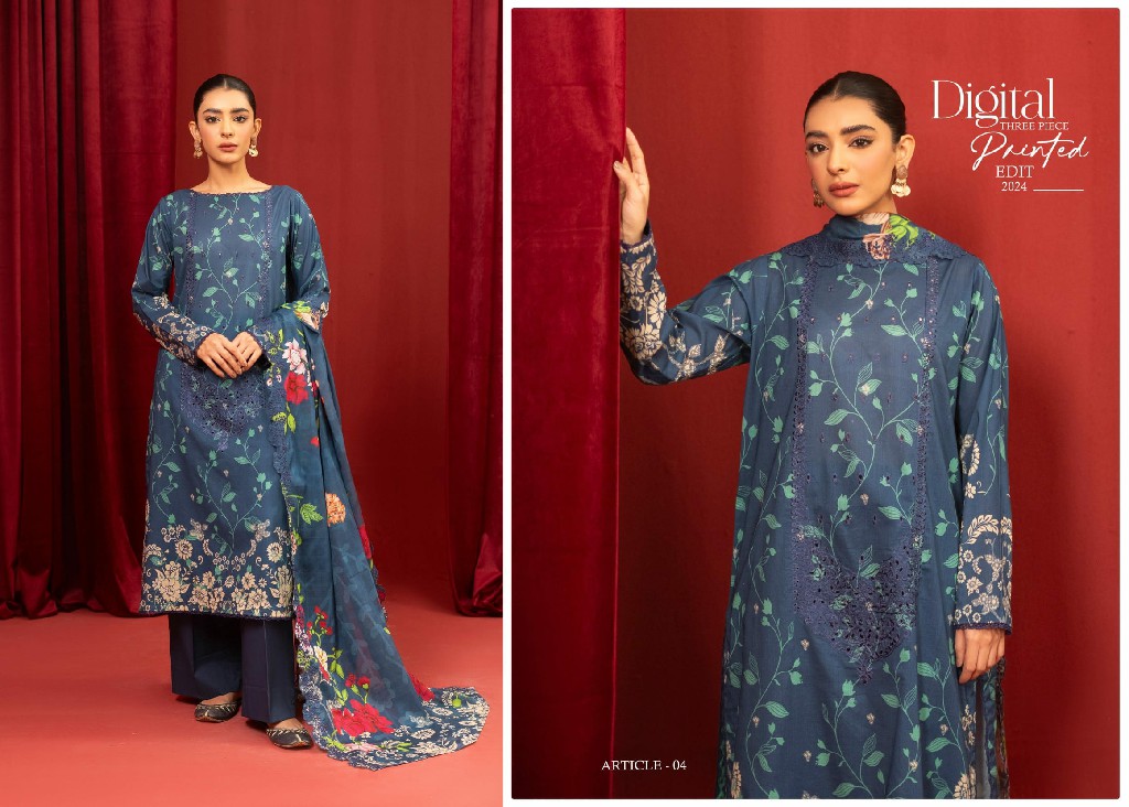 Gulljee Soz Kesimi Vol-3 Festive Summer Essentials 2024 Pakistani Suits