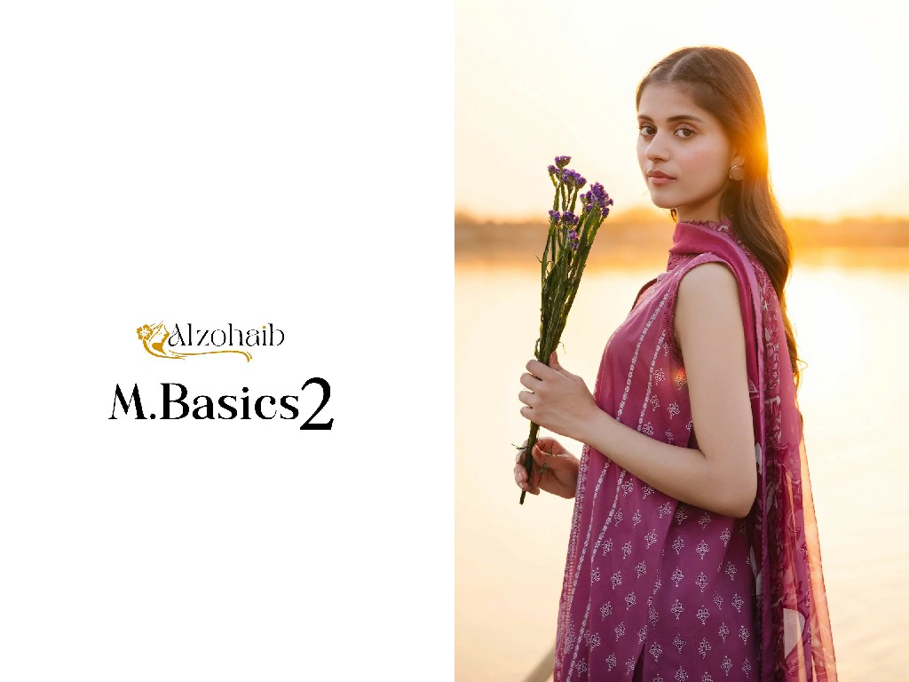 Alzohaib M Basics Vol-2 Wholesale Pakistani Concept Salwar Suits