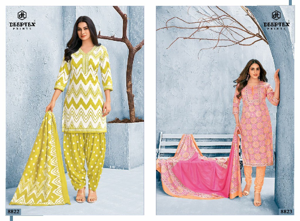 DEEPTEX PRINTS MISS INDIA VOL 88 SUMMER SPECIAL COTTON UNSTITCH SALWAR KAMEEZ COLLECTION