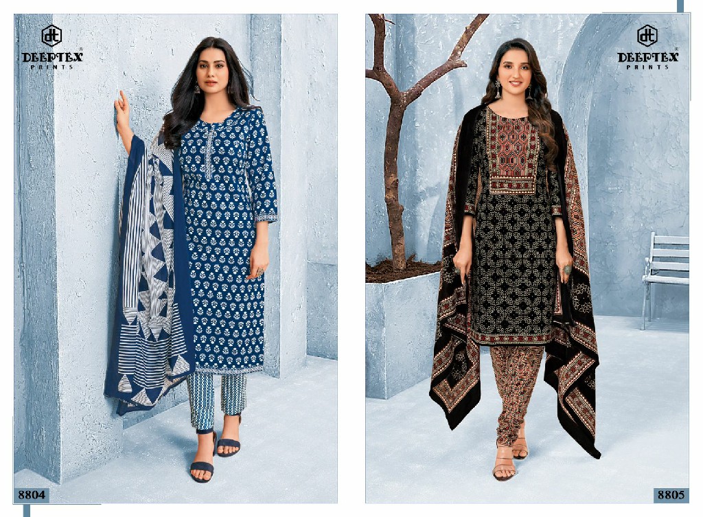 DEEPTEX PRINTS MISS INDIA VOL 88 SUMMER SPECIAL COTTON UNSTITCH SALWAR KAMEEZ COLLECTION