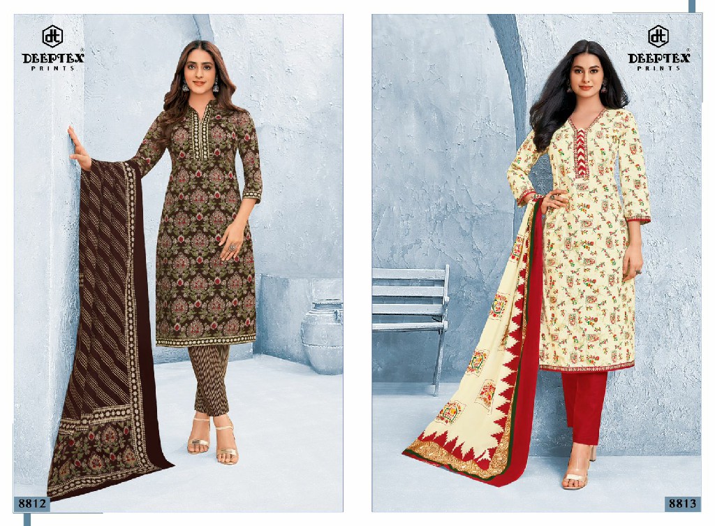 DEEPTEX PRINTS MISS INDIA VOL 88 SUMMER SPECIAL COTTON UNSTITCH SALWAR KAMEEZ COLLECTION