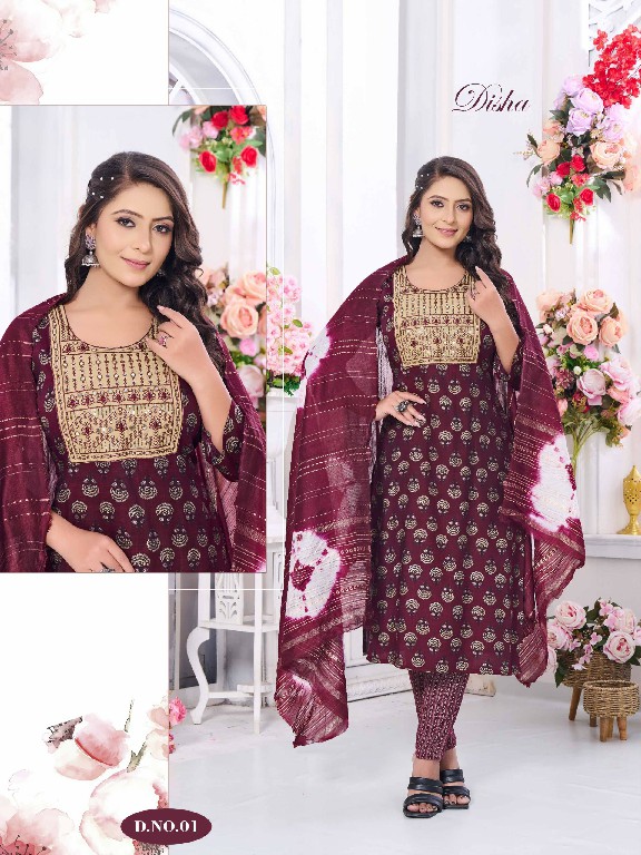 Khodal Disha Wholesale Colourfull Capsule Print 3 Piece Suits