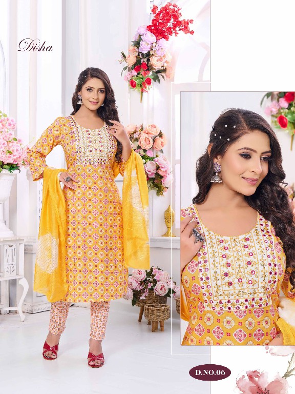 Khodal Disha Wholesale Colourfull Capsule Print 3 Piece Suits