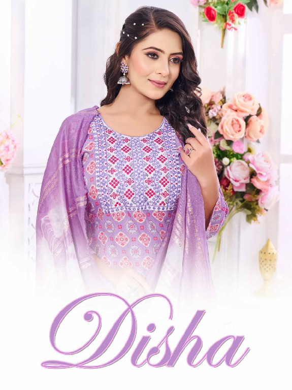 Khodal Disha Wholesale Colourfull Capsule Print 3 Piece Suits