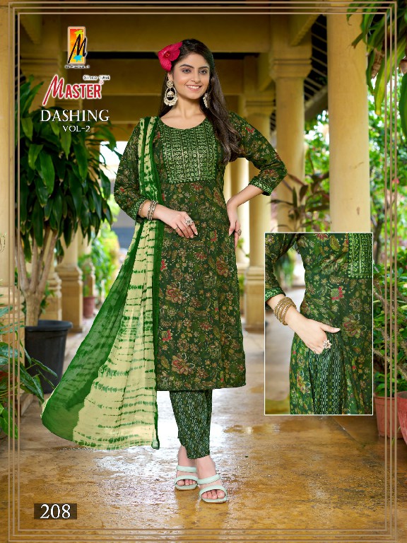 Master Dashing Vol-2 Wholesale Capsule Print Top With Bottom And Dupatta
