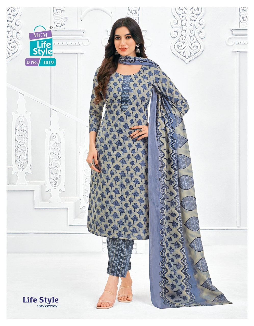 MCM Life Style Vol-10 Wholesale Pure Cotton Printed Readymade Dress