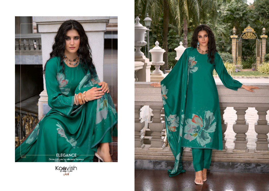 kaavish shaheen viscose pashmina winter special unstitch salwar suit