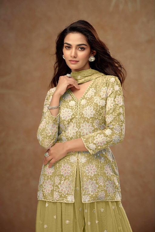 Gulkayra Firdous Wholesale Real Chinon Free Size Stitched Suits