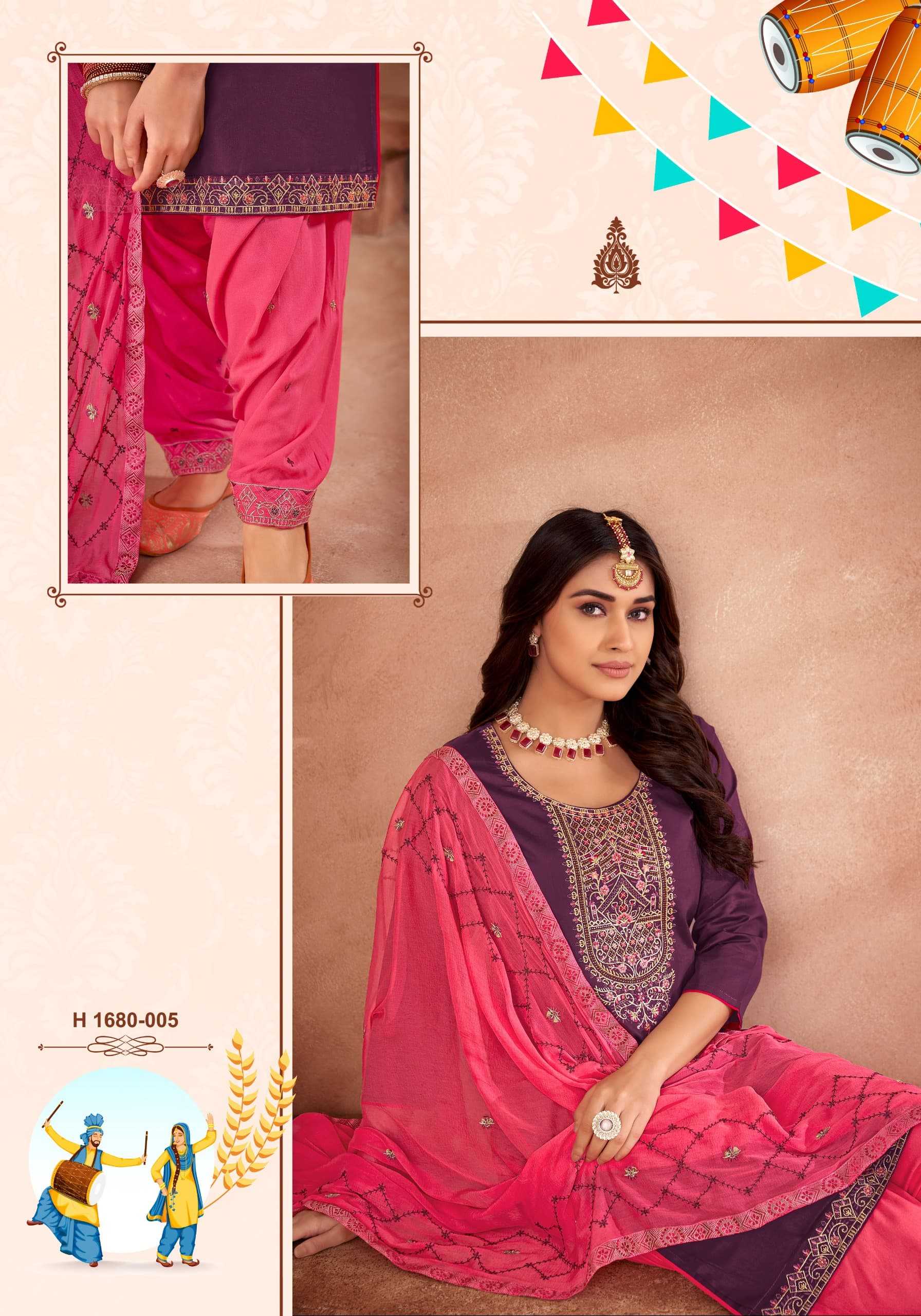 patiyala suit by alok zam cotton attractive look dress material supplier