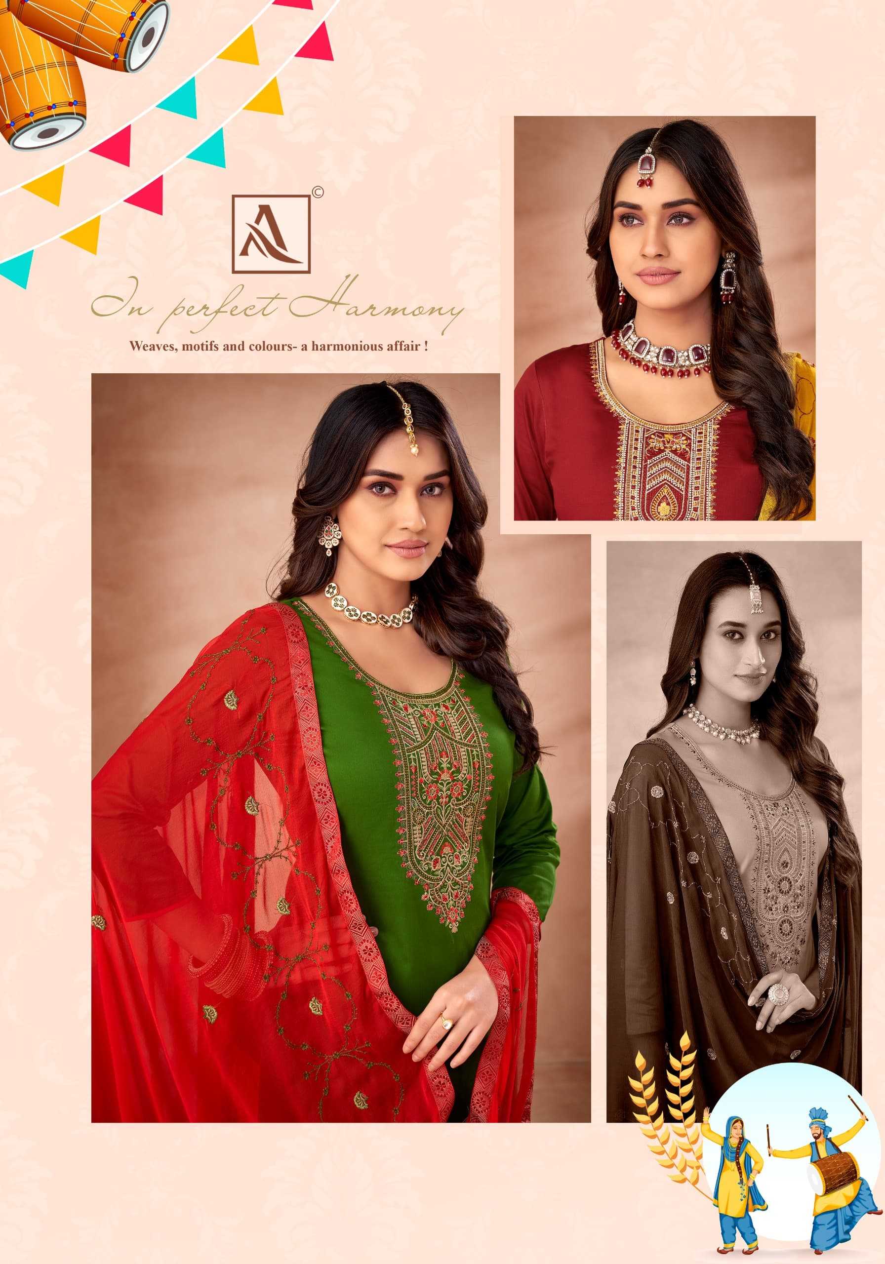 patiyala suit by alok zam cotton attractive look dress material supplier