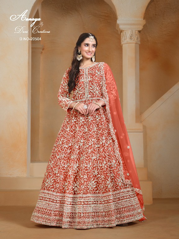 Twisha By Dani Creations Aanaya Vol-205 Wholesale Designer Anarkali Suits