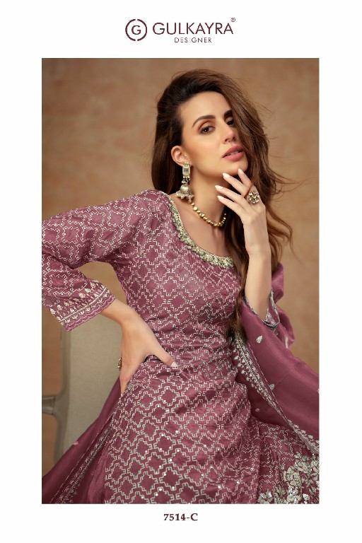 Gulkayra Daisy Wholesale Free Size Stitched Suits Salwar Suits