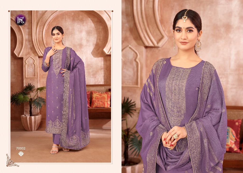 Kala Fashion Surbhi Wholesale Pure Pashmina Jacquard Winter Suits