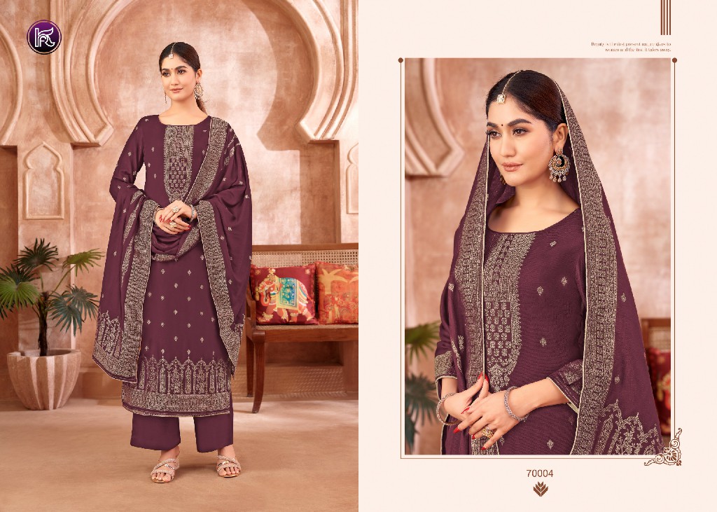 Kala Fashion Surbhi Wholesale Pure Pashmina Jacquard Winter Suits