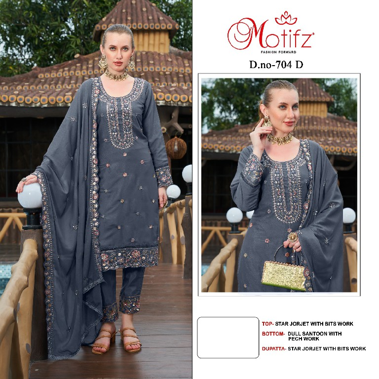 Motifz D.no 704 Wholesale Indian Pakistani Salwar Suits