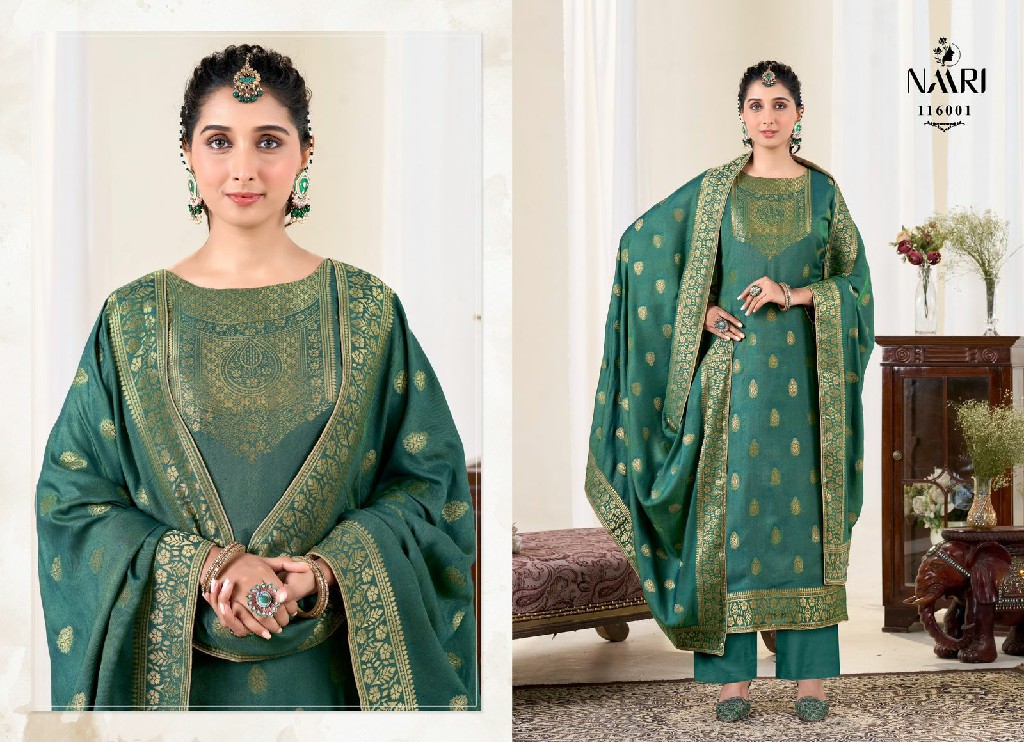 gul nazeer by naari viscose pashmina woolen classic salwar suit
