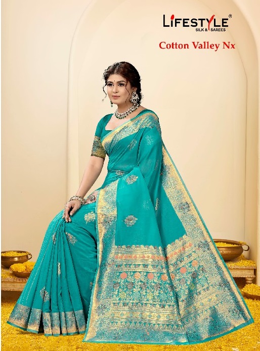 Lifestyle Cotton Valley Nx Vol-1 Wholesale Ethnic Sarees