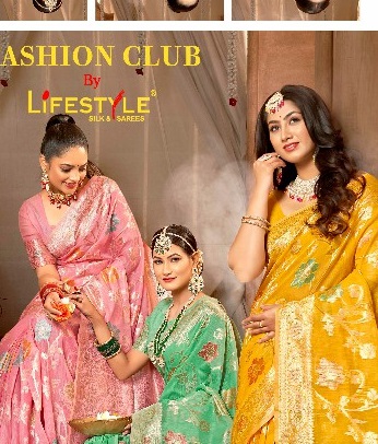 Lifestyle Fashion Club Vol-1 Wholesale Ethnic Sarees