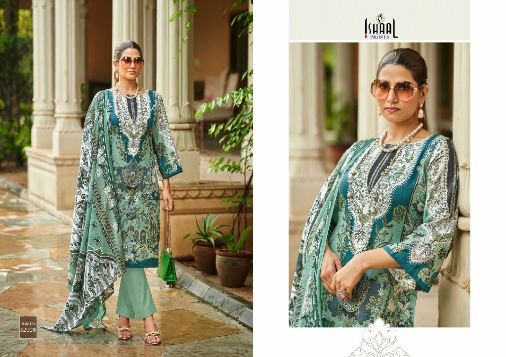 Ishaal Gulmohar Combo 2024 Wholesale Pure Lawn With Dupatta Dress Material