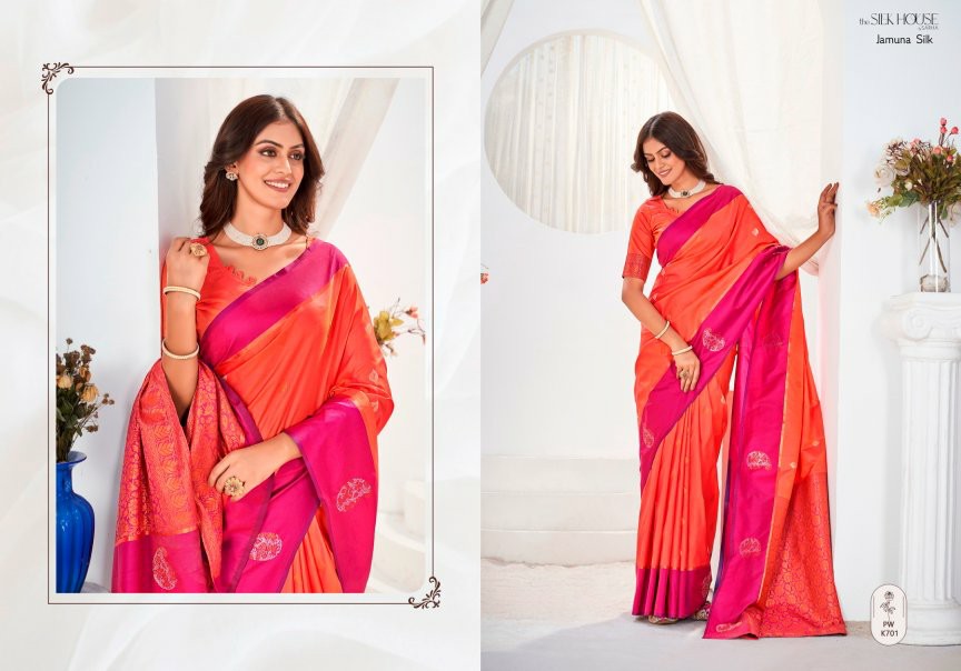 Sarha By Aura Jamuna Silk Wholesale Ethnic Sarees