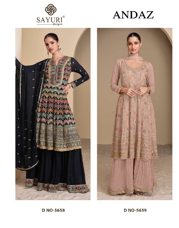 Sayuri Andaz Wholesale Free Size Stitched Salwar Suits Catalog