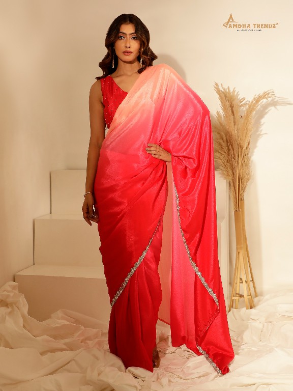 Amoha 101140 Wholesale Ready To Wear Stitched Sarees