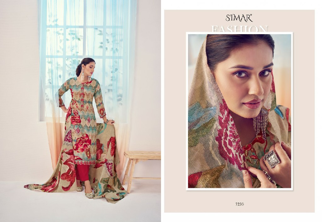 sukoon by glossy viscose pashmina print winter special salwar suits
