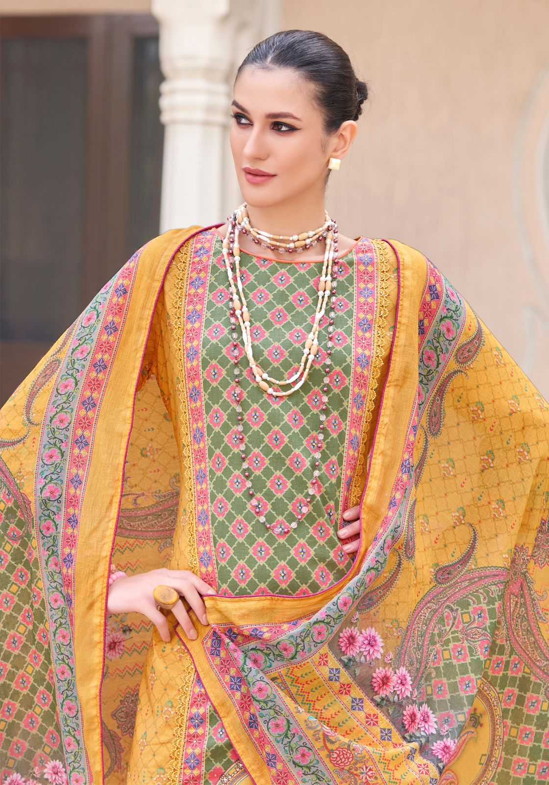 afsanah by alok suits digital print pakistani lawn salwar suits