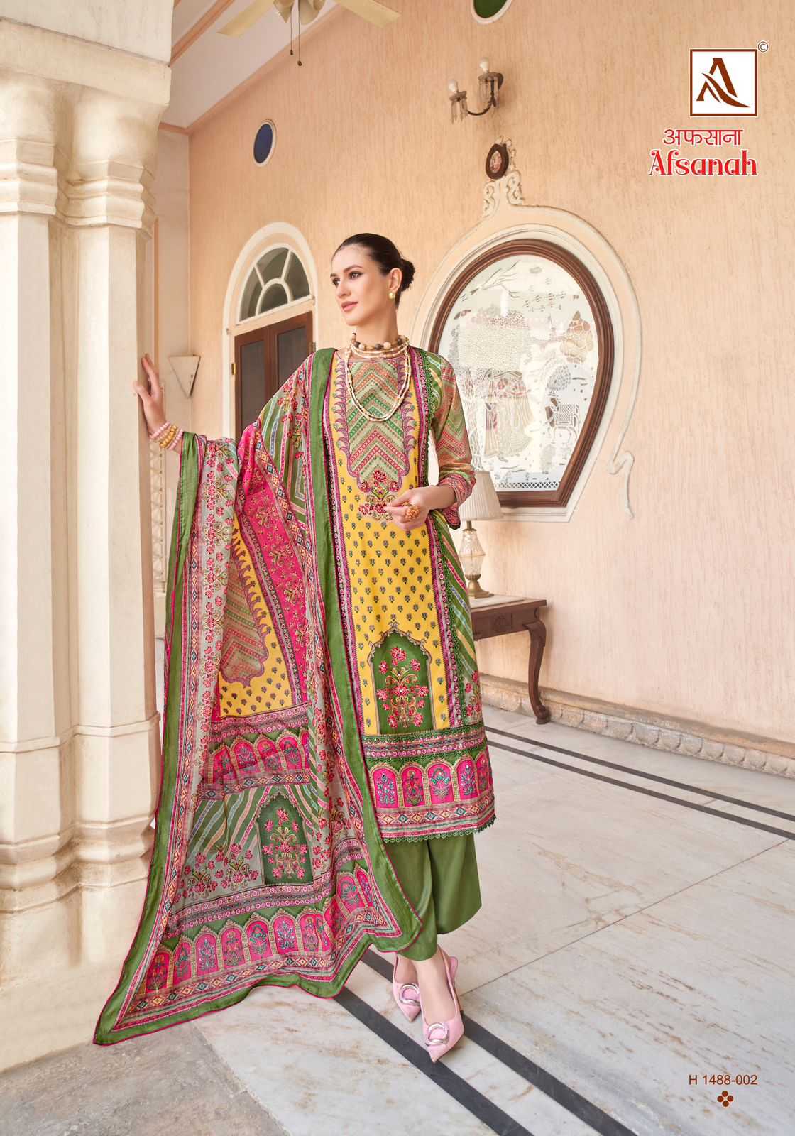 afsanah by alok suits digital print pakistani lawn salwar suits
