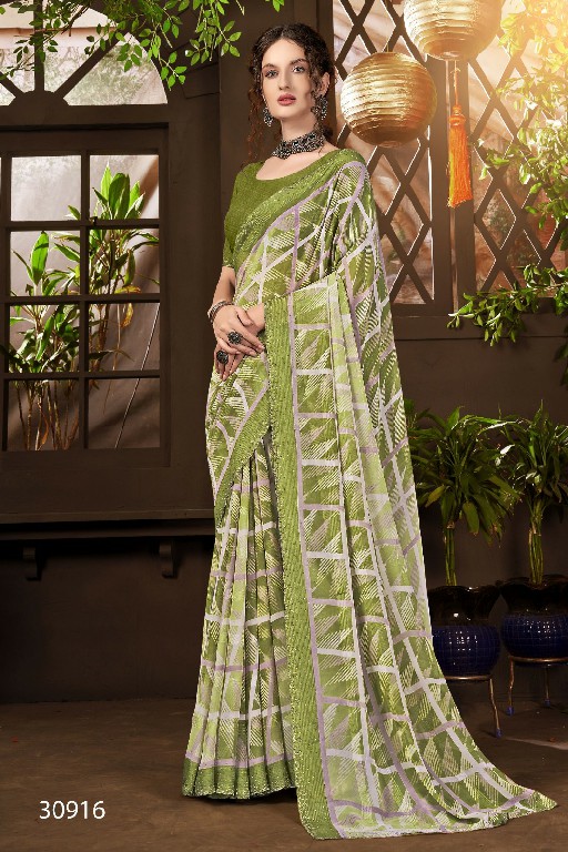 Vallabhi Vilokita Vol-1 Wholesale Abstract Print Georgette Fabrics Sarees