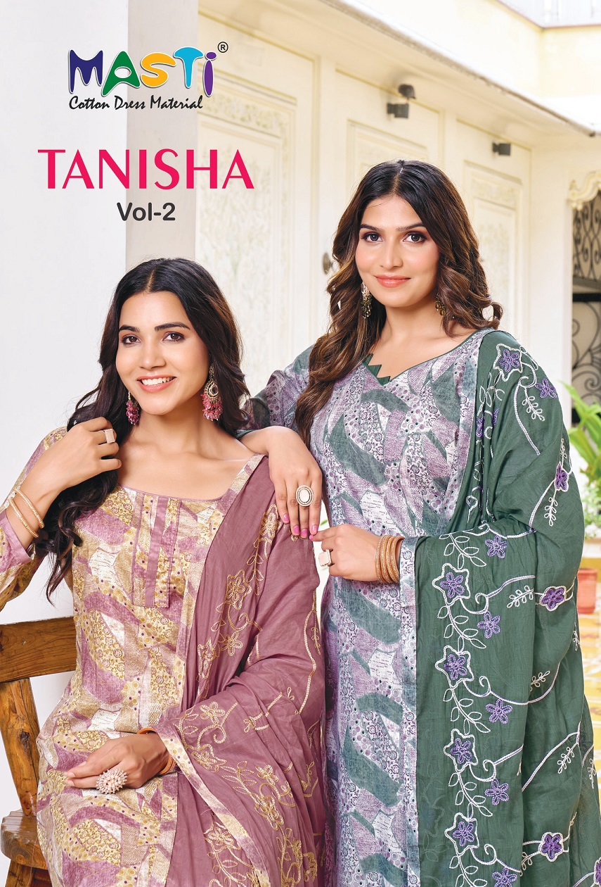 Masti Tanisha Vol-2 Wholesale Cotton Dress Material