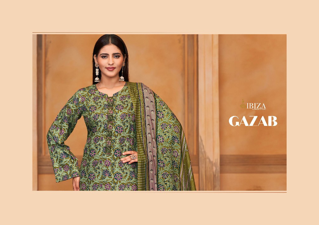 Ibiza Gazab Wholesale Pure Pashmina With Embroidery Work Winter Suits