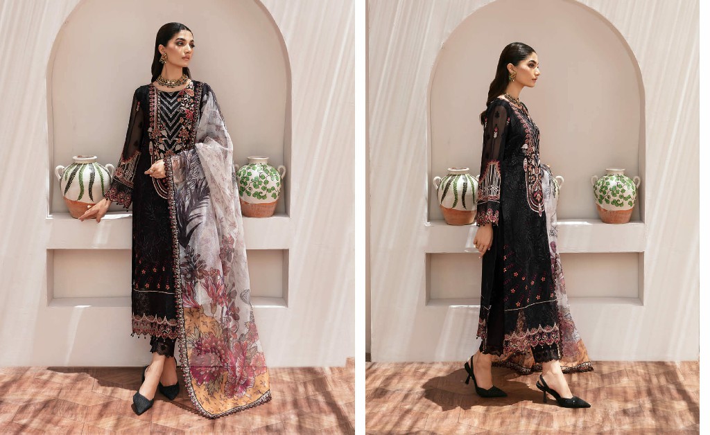 Ramsha Dastan Vol-2 Shirt Chiffon Pakistani Salwar Suits