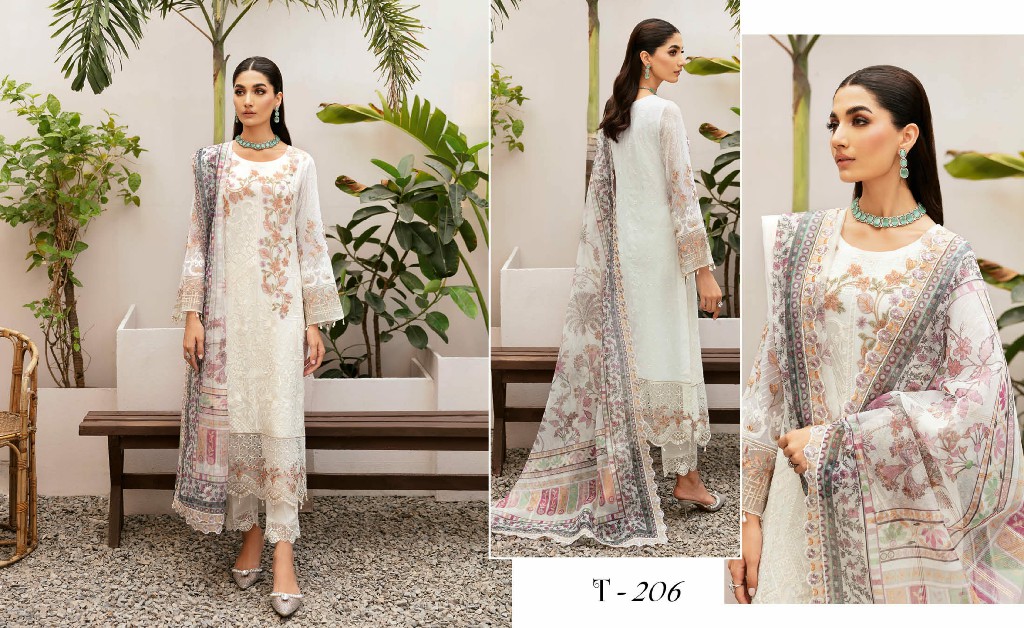 Ramsha Dastan Vol-2 Shirt Chiffon Pakistani Salwar Suits