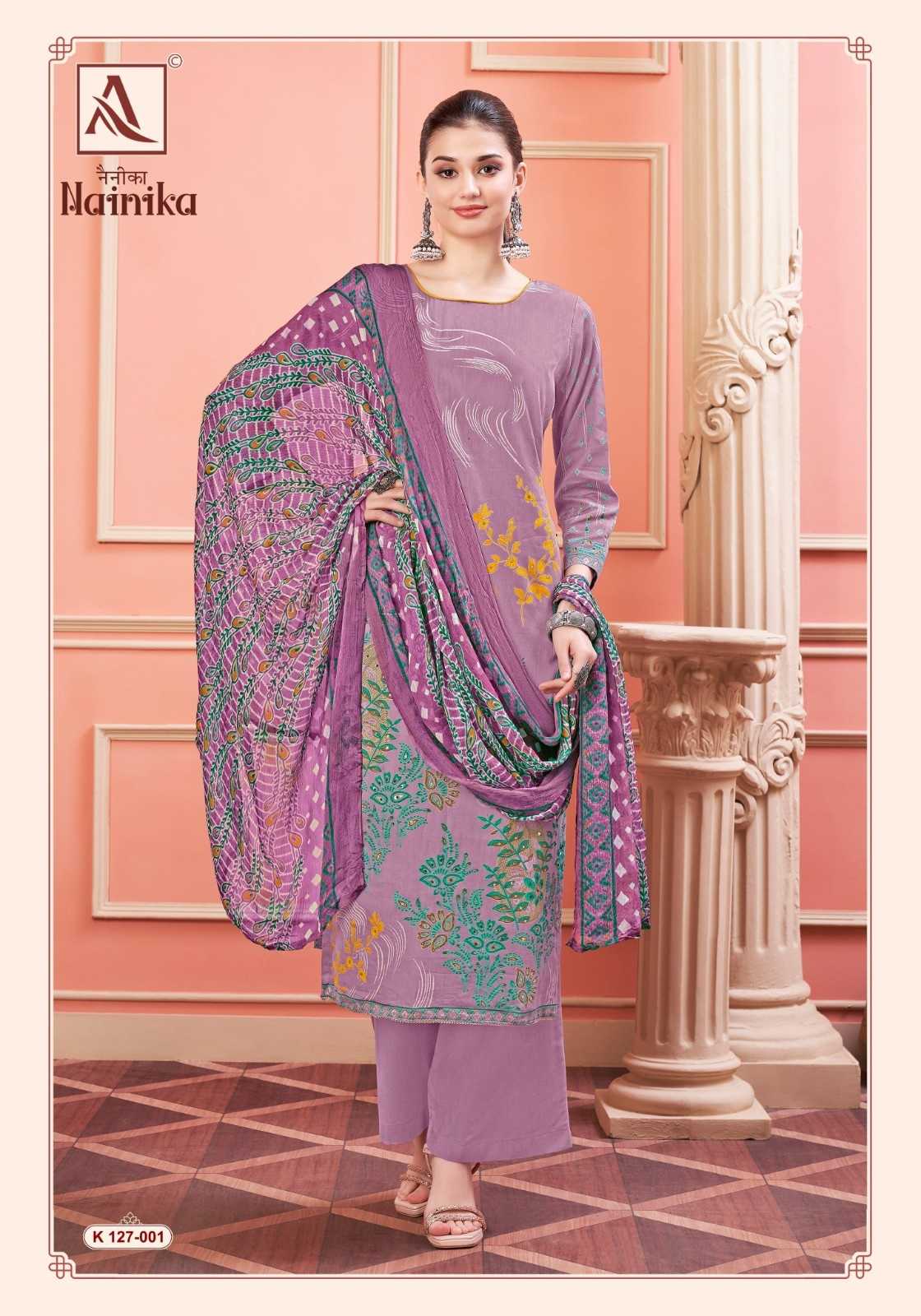 alok suits nainika discharge printed zam unstitch suits