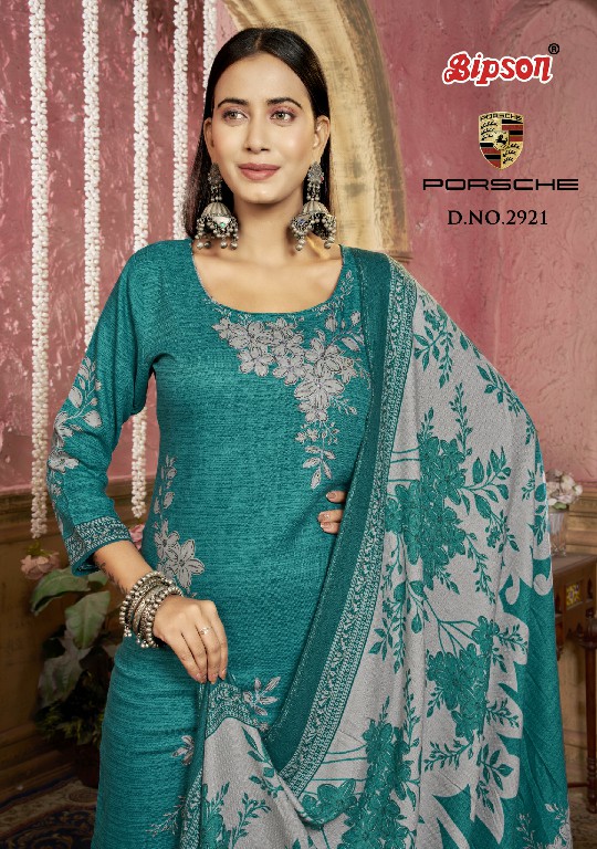 Bipson Porsche 2921 Wholesale Viscose Pashmina With Handwork Winter Dress Material