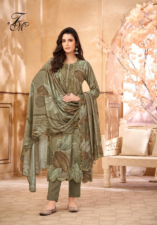 T And M Radhya Wholesale Staple Twill With Handwork Winter Suits