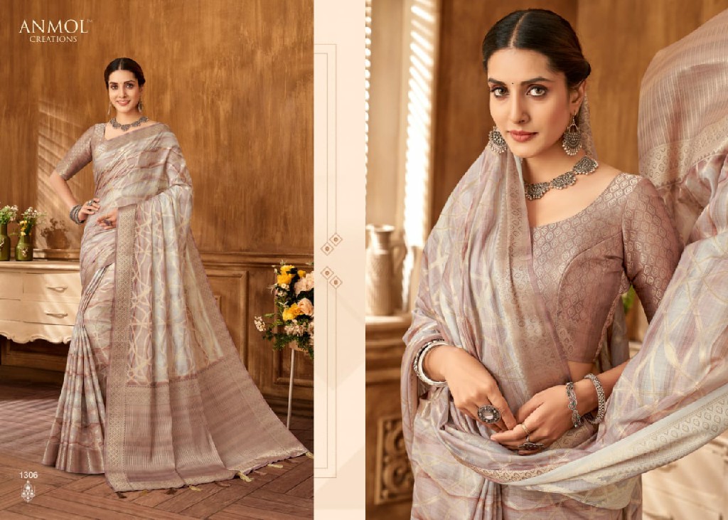 Anmol Tulip XIII Vol-13 Wholesale Function Wear Indian Sarees