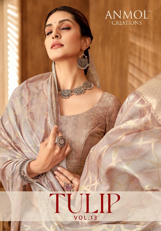 Anmol Tulip XIII Vol-13 Wholesale Function Wear Indian Sarees