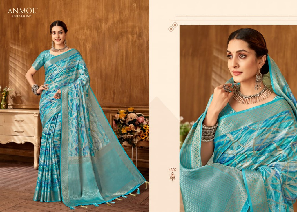 Anmol Tulip XIII Vol-13 Wholesale Function Wear Indian Sarees