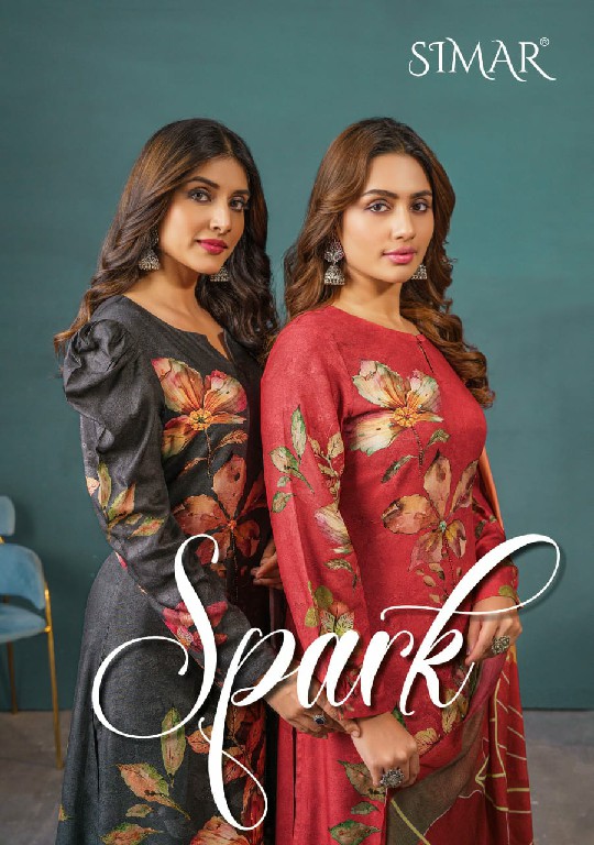 Glossy Simar Spark Wholesale Viscose Pashmina With Handwork Winter Suits
