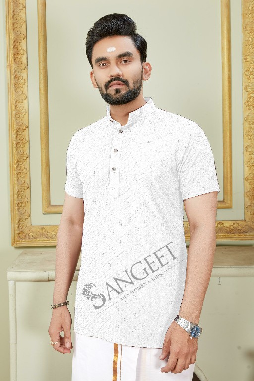 Sangeet Royal Sifli Vol-2 Wholesale Short Mens Wear Kurta