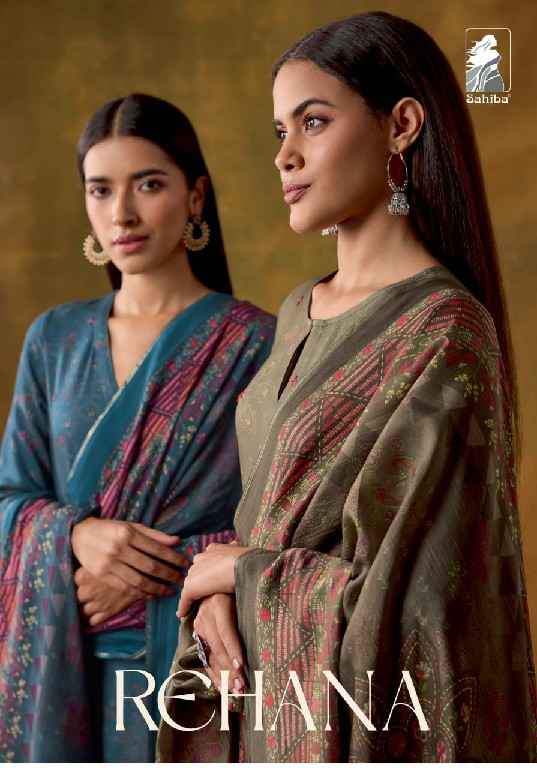 Sahiba Rehana Wholesale Staple Twill With Handwork Winter Suits