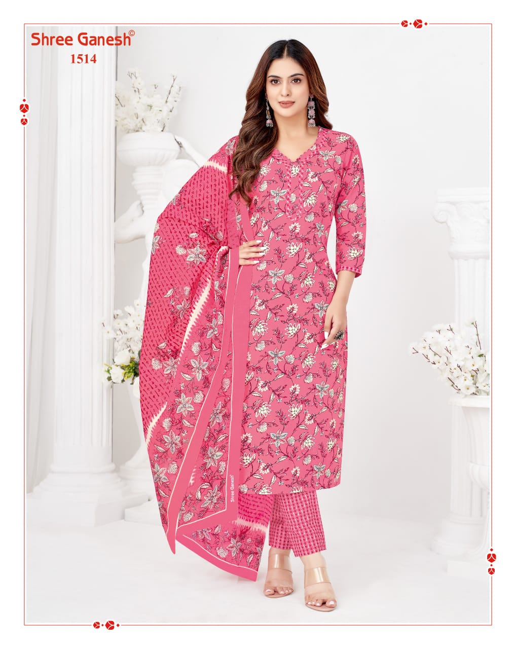 Shree Ganesh Vaani Vol-5 Wholesale Cotton Printed Dress Material