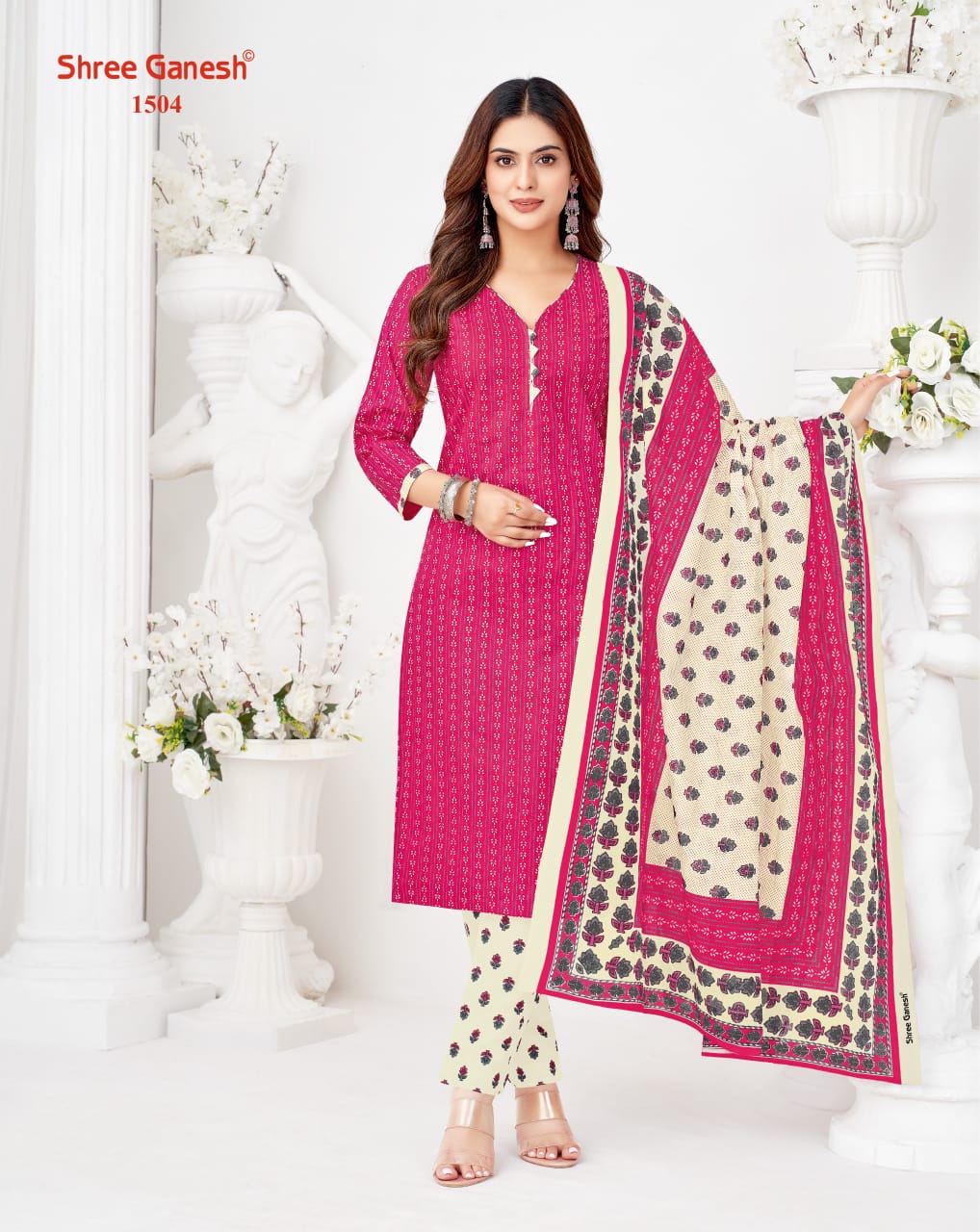 Shree Ganesh Vaani Vol-5 Wholesale Cotton Printed Dress Material